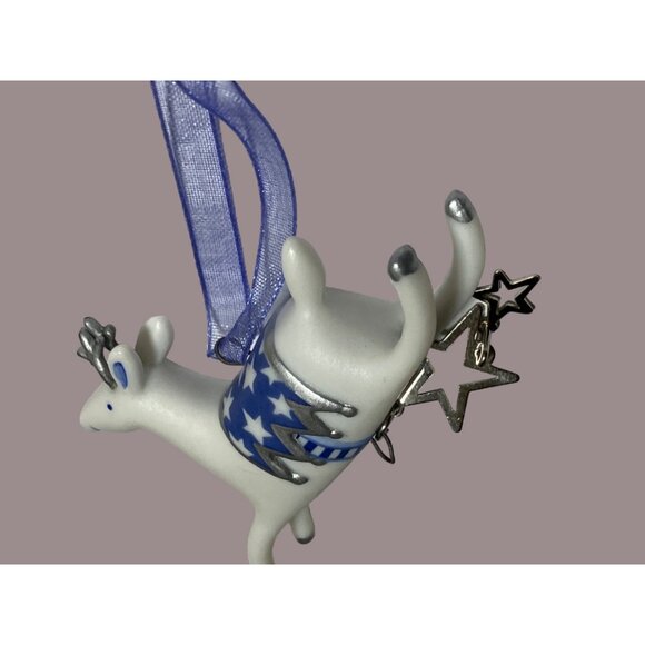 Hallmark 2001 Graceful Porcelain Reindeer Deer ornament - Picture 7 of 9